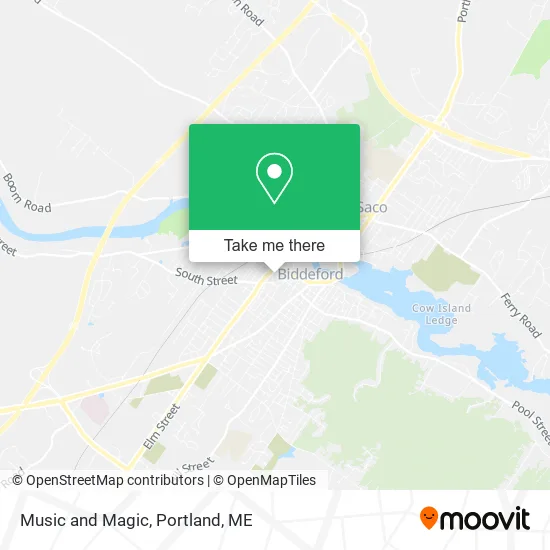 Music and Magic map