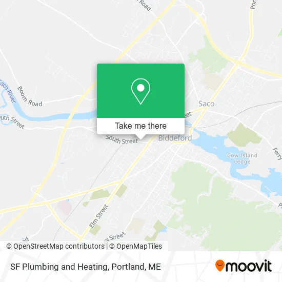SF Plumbing and Heating map