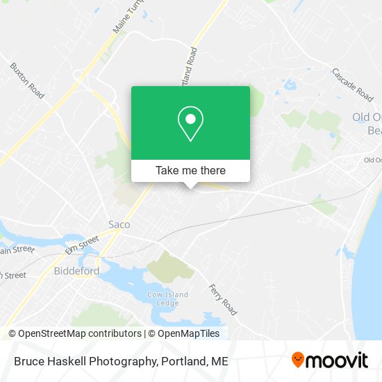 Bruce Haskell Photography map
