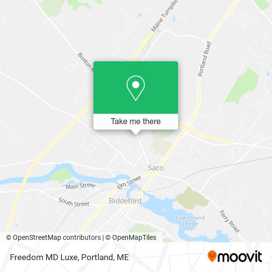 Freedom MD Luxe map