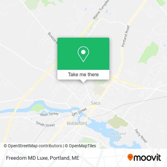 Mapa de Freedom MD Luxe