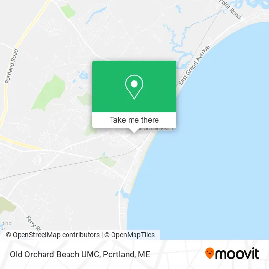 Old Orchard Beach UMC map
