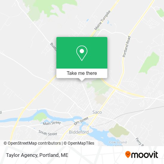 Taylor Agency map