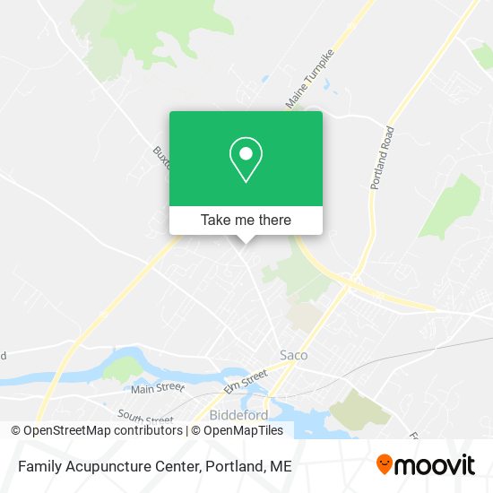 Family Acupuncture Center map