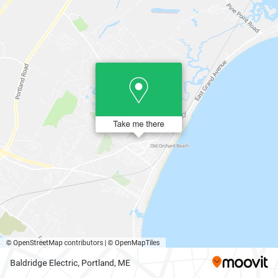 Baldridge Electric map