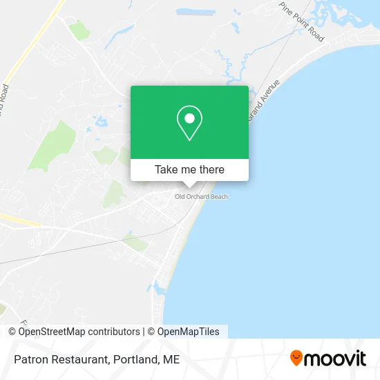 Patron Restaurant map