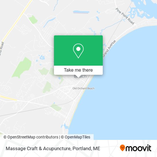 Massage Craft & Acupuncture map