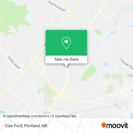 Mapa de Clair Ford