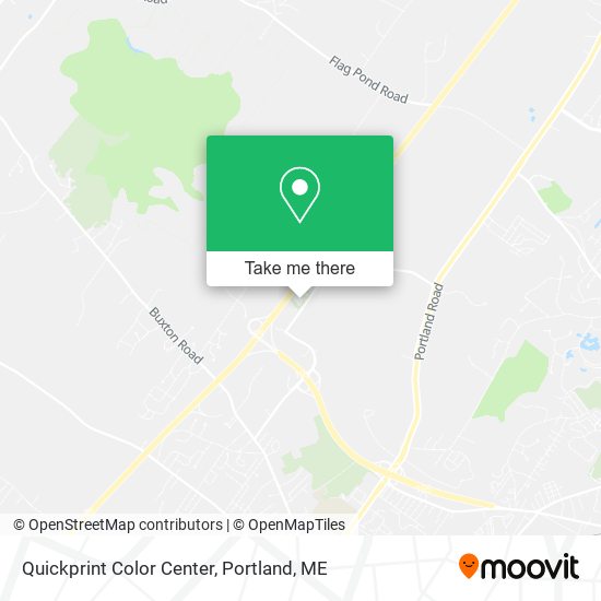 Quickprint Color Center map