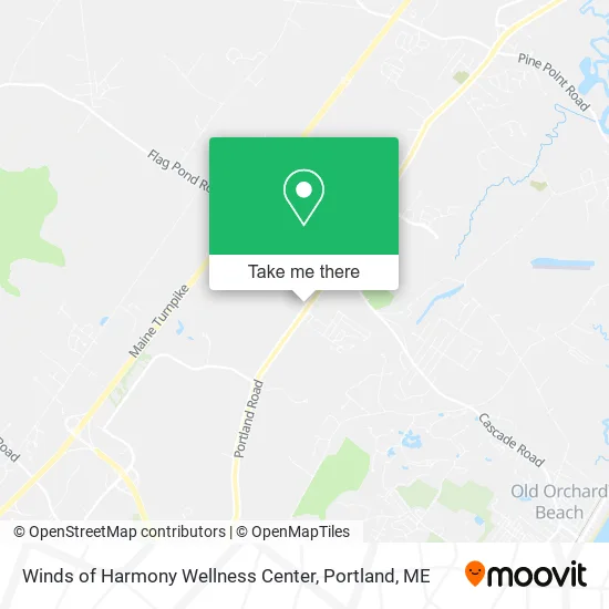 Winds of Harmony Wellness Center map
