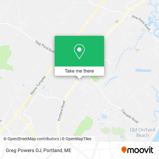 Greg Powers DJ map
