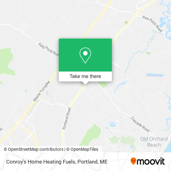 Conroy's Home Heating Fuels map