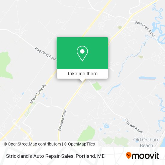 Strickland's Auto Repair-Sales map