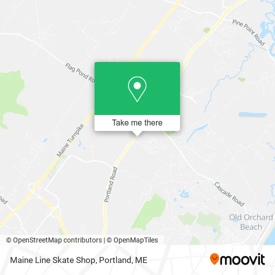 Maine Line Skate Shop map