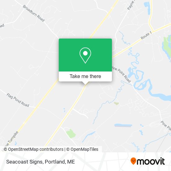 Seacoast Signs map