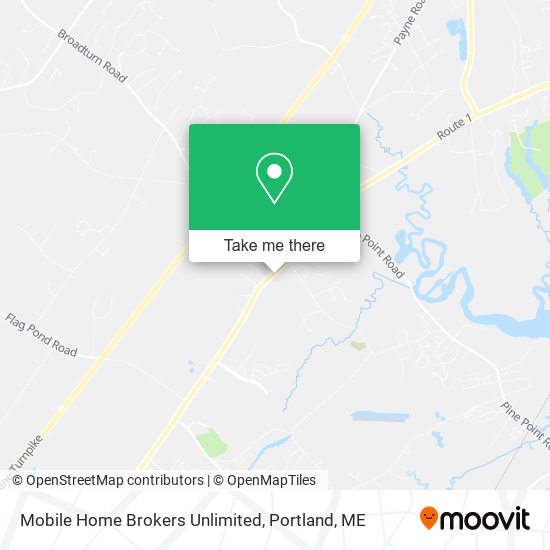 Mobile Home Brokers Unlimited map