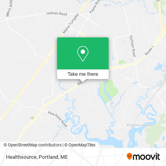 Mapa de Healthsource