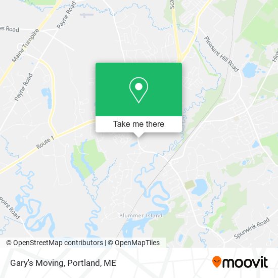 Gary's Moving map