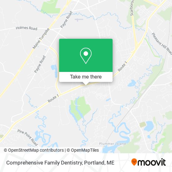 Comprehensive Family Dentistry map