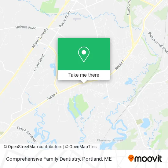 Comprehensive Family Dentistry map