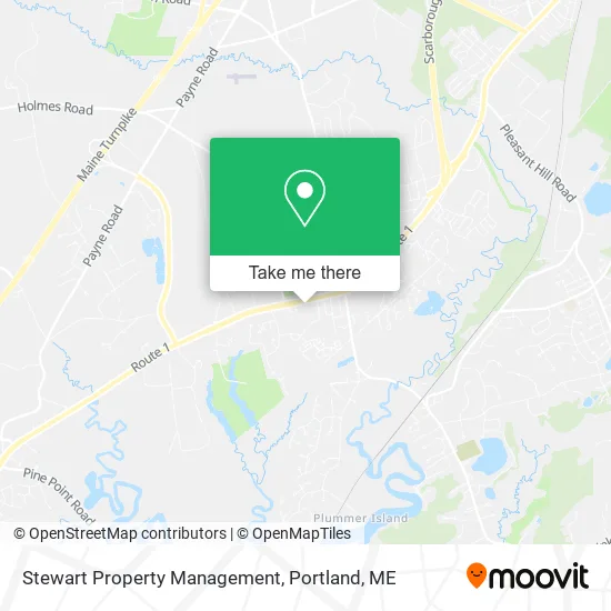 Stewart Property Management map