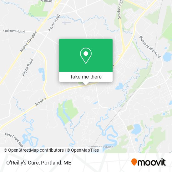 Mapa de O'Reilly's Cure