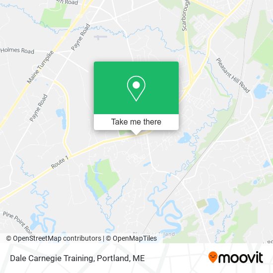 Dale Carnegie Training map