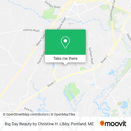 Mapa de Big Day Beauty by Christine H. Libby