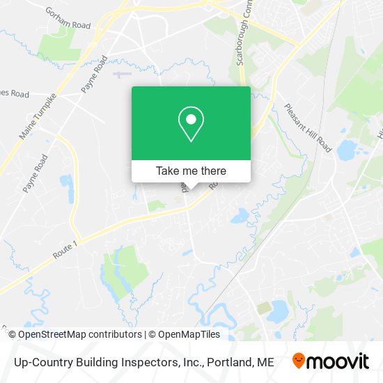 Up-Country Building Inspectors, Inc. map