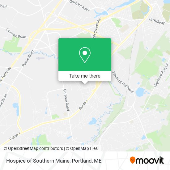 Mapa de Hospice of Southern Maine