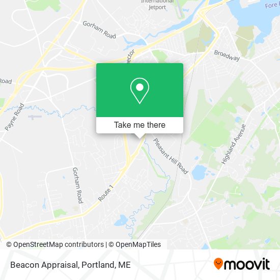 Beacon Appraisal map