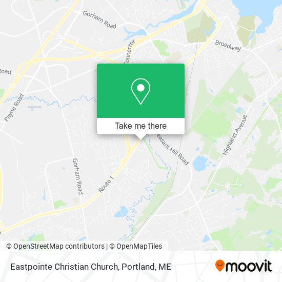 Mapa de Eastpointe Christian Church