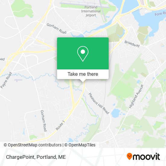 ChargePoint map