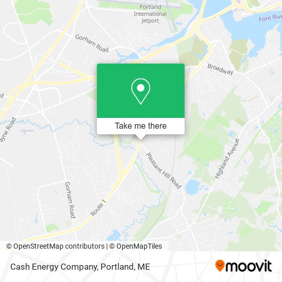 Cash Energy Company map