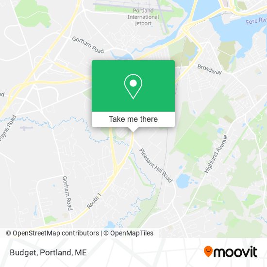 Mapa de Budget