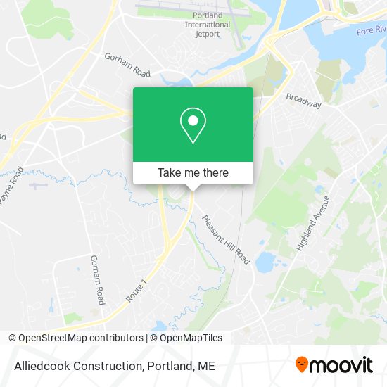 Alliedcook Construction map