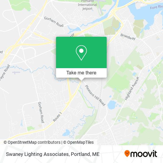 Swaney Lighting Associates map