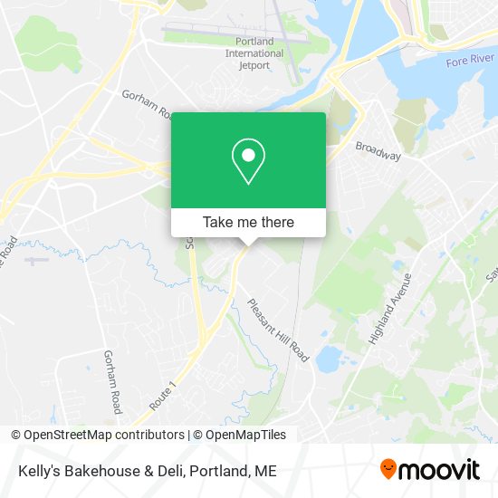 Kelly's Bakehouse & Deli map