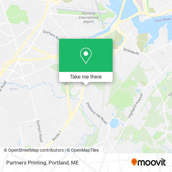 Mapa de Partners Printing