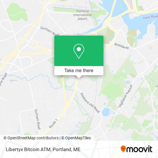 Libertyx Bitcoin ATM map