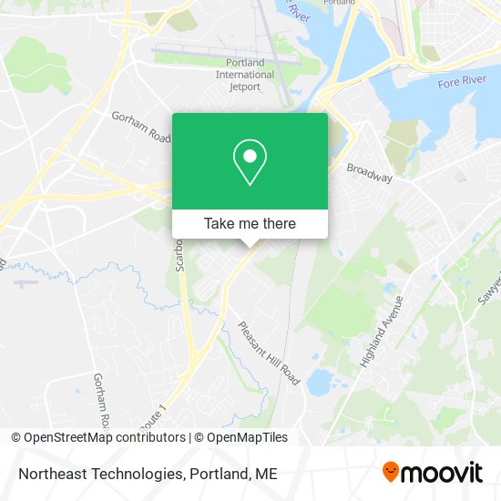 Northeast Technologies map