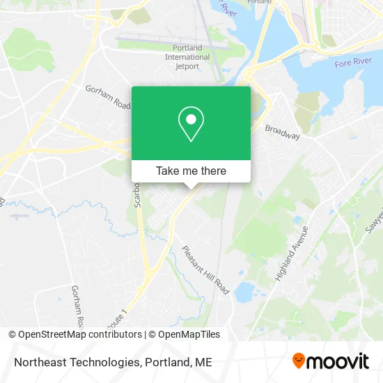 Northeast Technologies map