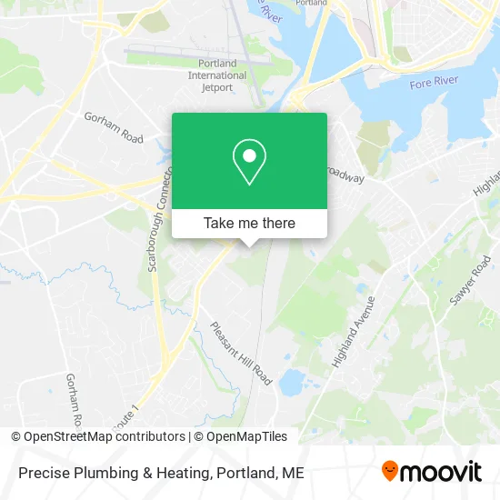 Precise Plumbing & Heating map