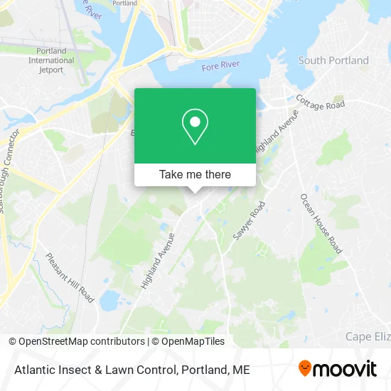 Atlantic Insect & Lawn Control map