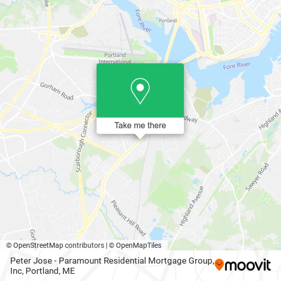 Peter Jose - Paramount Residential Mortgage Group, Inc map