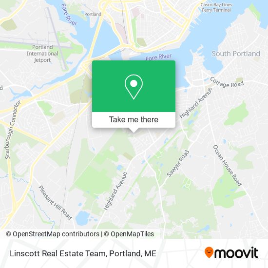 Linscott Real Estate Team map