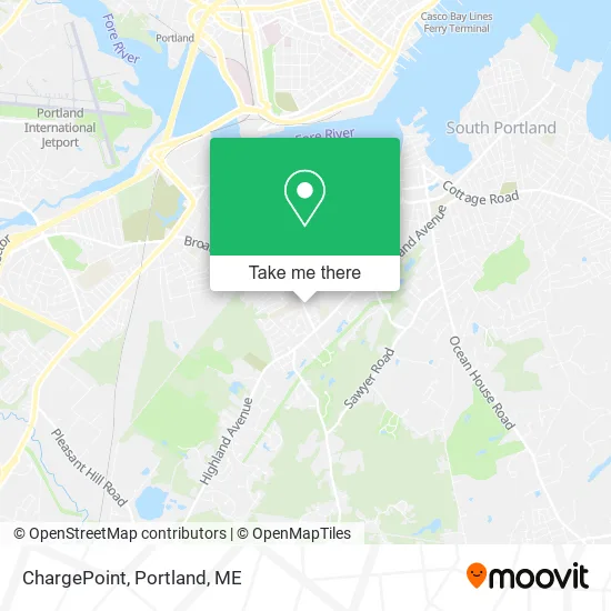 ChargePoint map