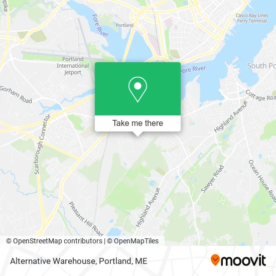 Alternative Warehouse map