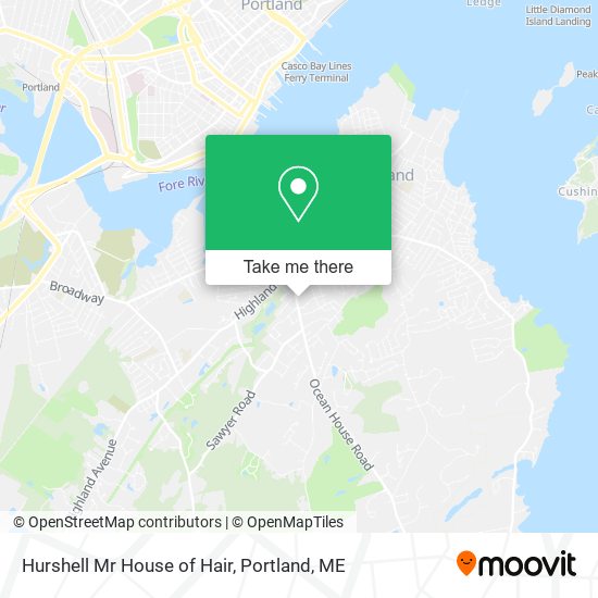 Hurshell Mr House of Hair map