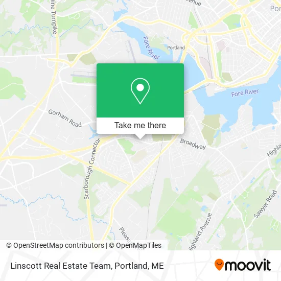 Mapa de Linscott Real Estate Team